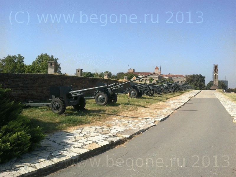 Пушки военного музей Белграда